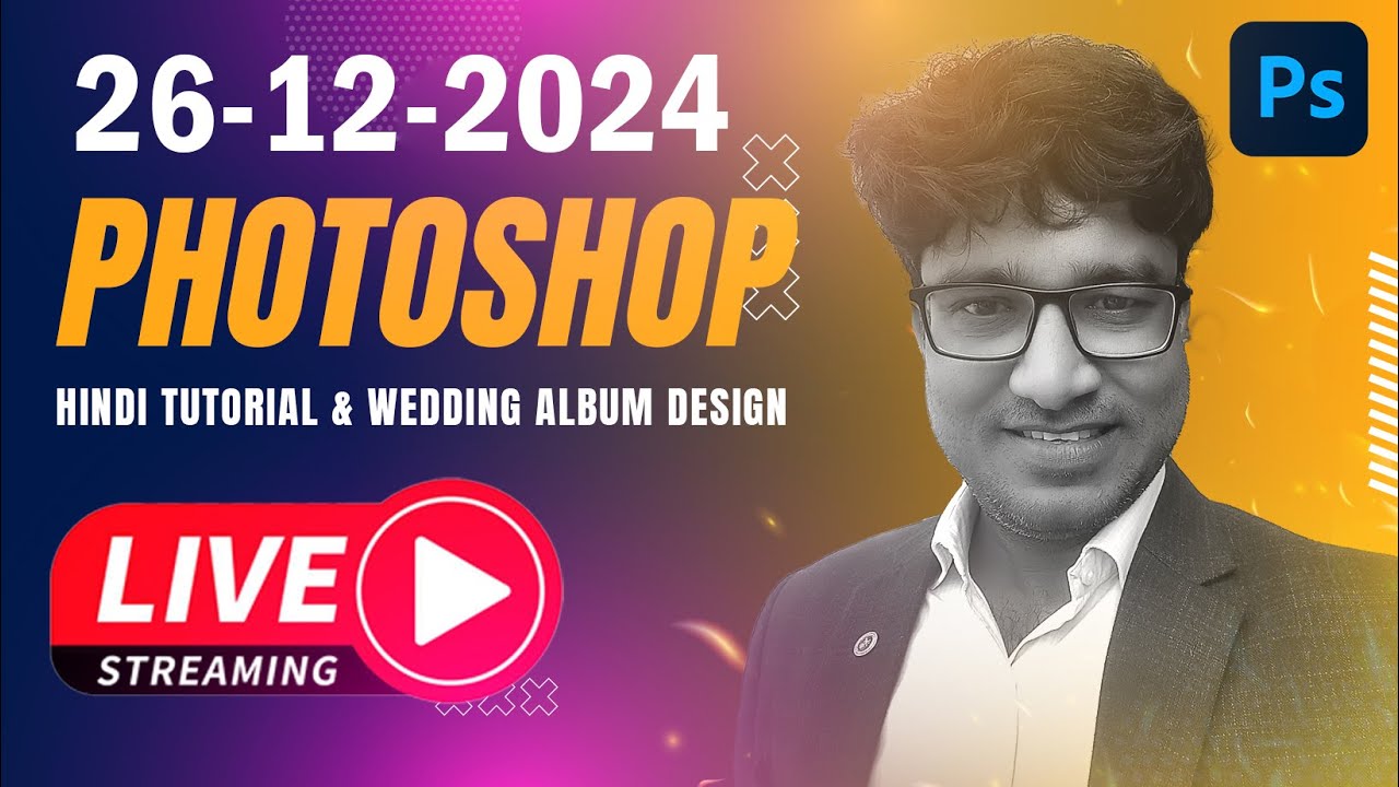 Live Photoshop AI  Class In Hindi  26-12-2024