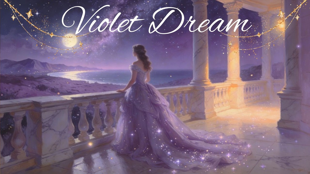 Violet Twilight Serenade 💜 Romantic Princess Palace Music 🌙