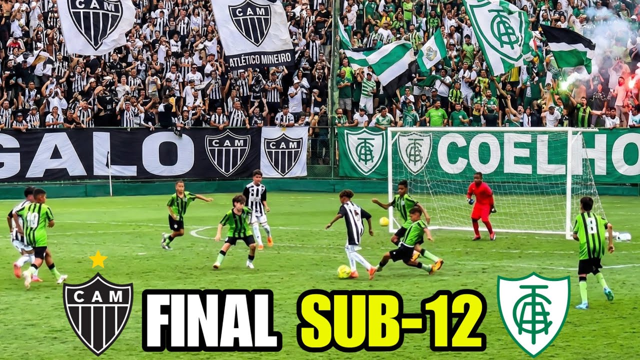 FINAL DO CAMPEONATO MINEIRO SUB-12 ATLETICO-MG x AMERICA 