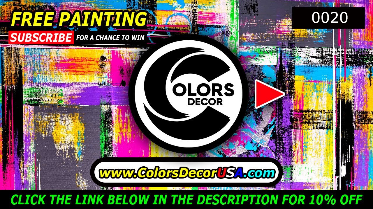 Unlock Your Mind's Hidden Abstract Power / Abstract Painting Techniques [PAINTING DEMO]