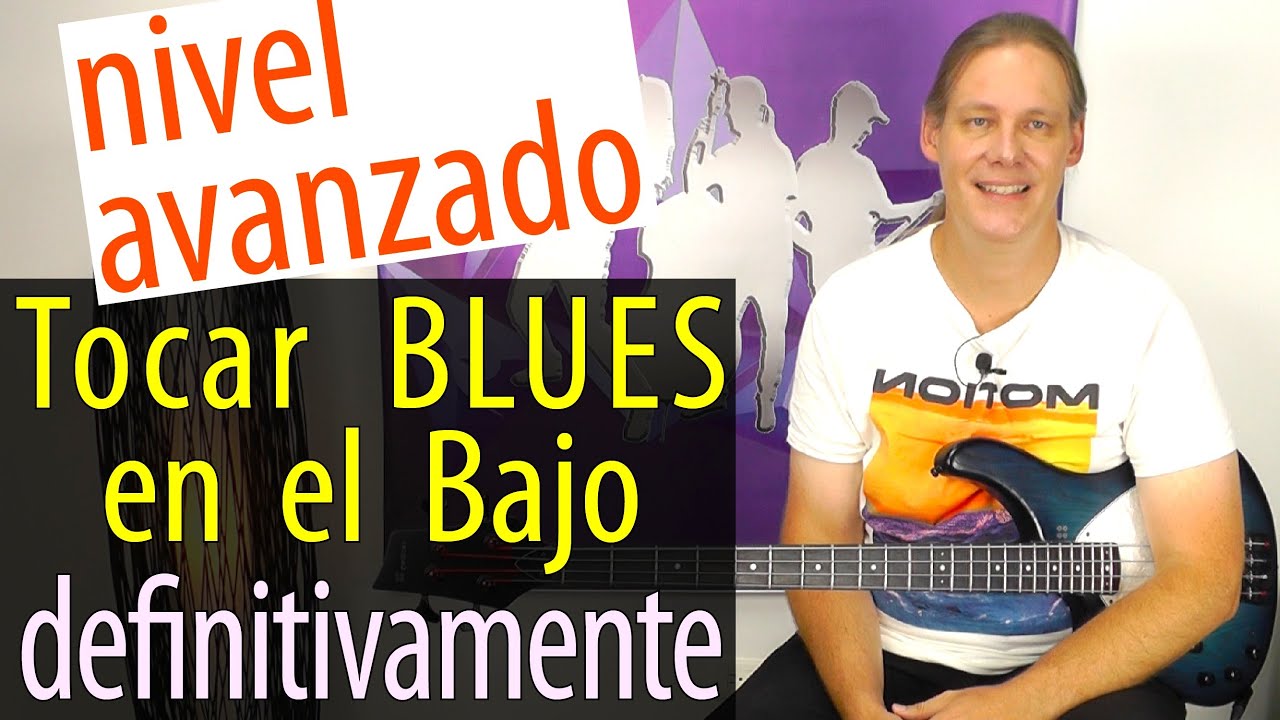 BLUES en el BAJO (PARTE 3) blues menor, jazz blues con Walking Bass sencillo