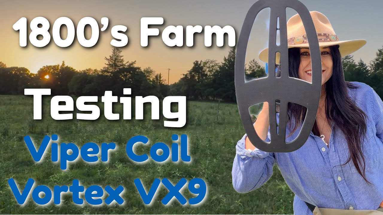 Testing Viper Coil for Vortex VX9 Metal Detector