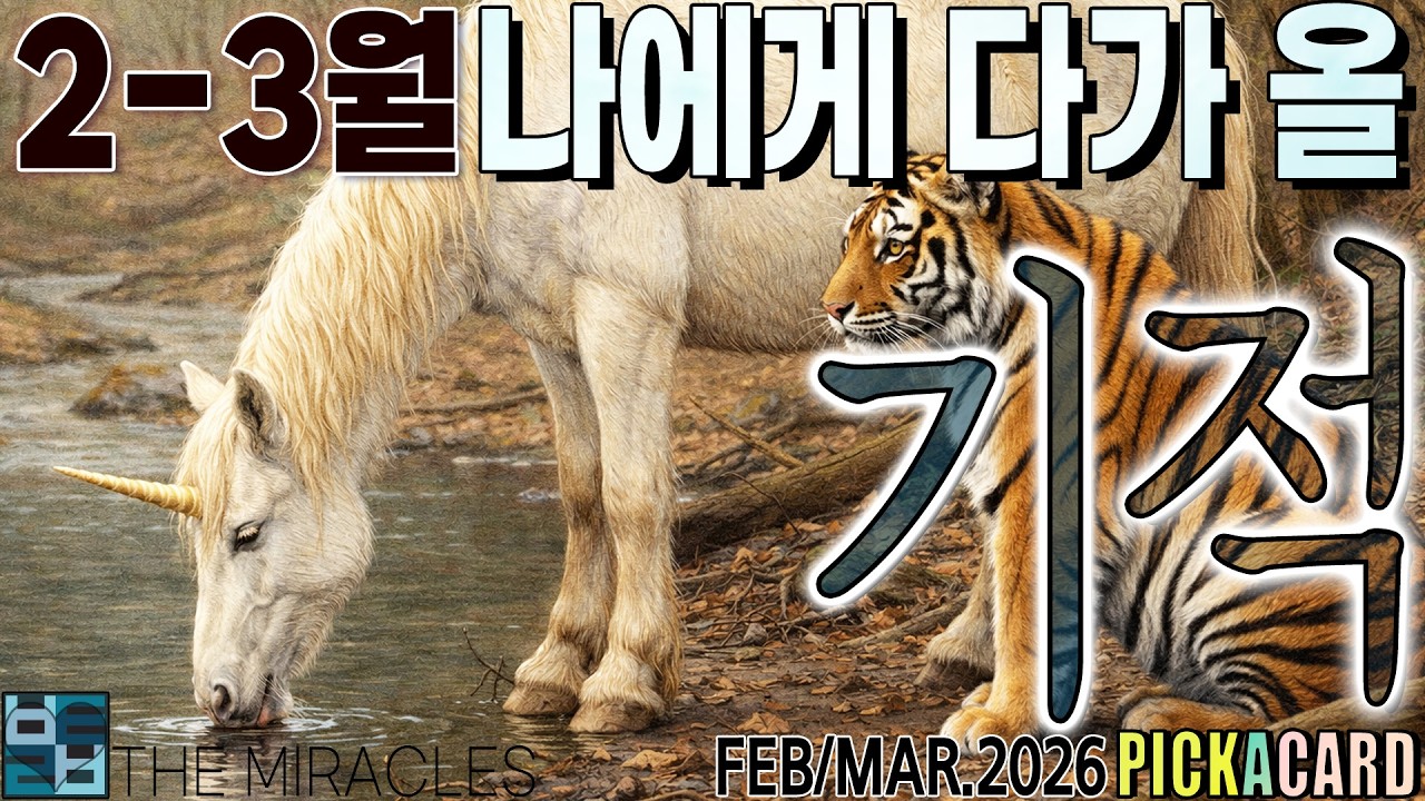 바보타로-2-3월 나에게 다가 올 기적-PICK A CARD(428)-FEB/MAR.2026 #타로