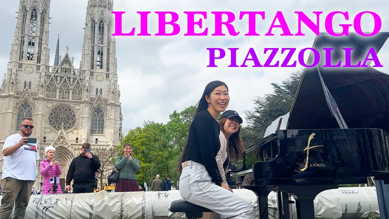 Watch Two Japanese Pianists Master Libertango in Public