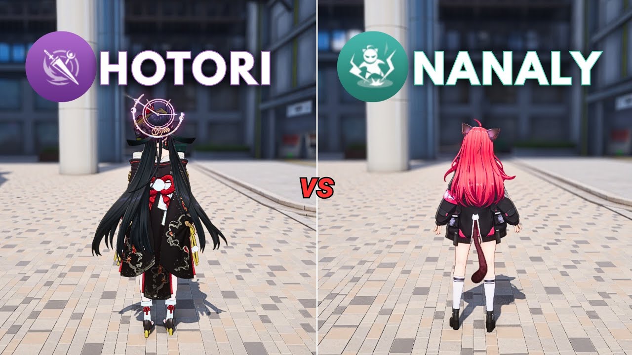 Hotori vs Nanally !! Who is the Best DPS !? [ NTE ]