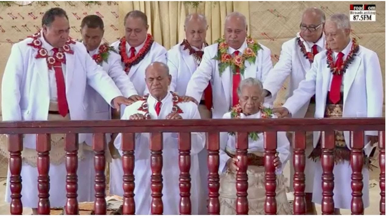 Ouau Fakanofo Palesiteni Rev. Saia Fapuiaki Tatafu | Siasi Tokaikolo 'ia Kalaisi | Kingdom of Tonga