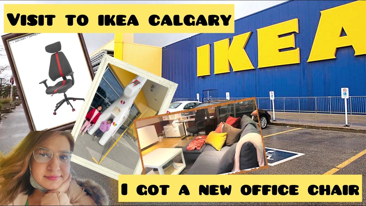 Visit to IKEA Calgary, Canada | New Office Chair | First Impressions | Pakistani Vlogger | WFH Mom