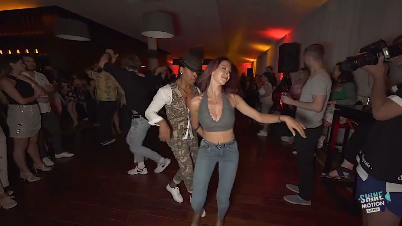 Seo Fernandez & Plamena Cherneva Bachata Social Dance | Sunny Bachata Week