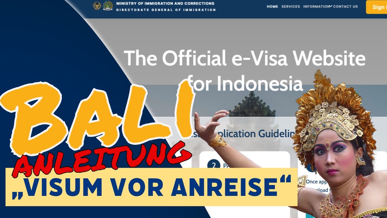 Einreise nach Bali Indonesien leicht gemacht: So beantragt Ihr elektronisches Visum (On Arrival)