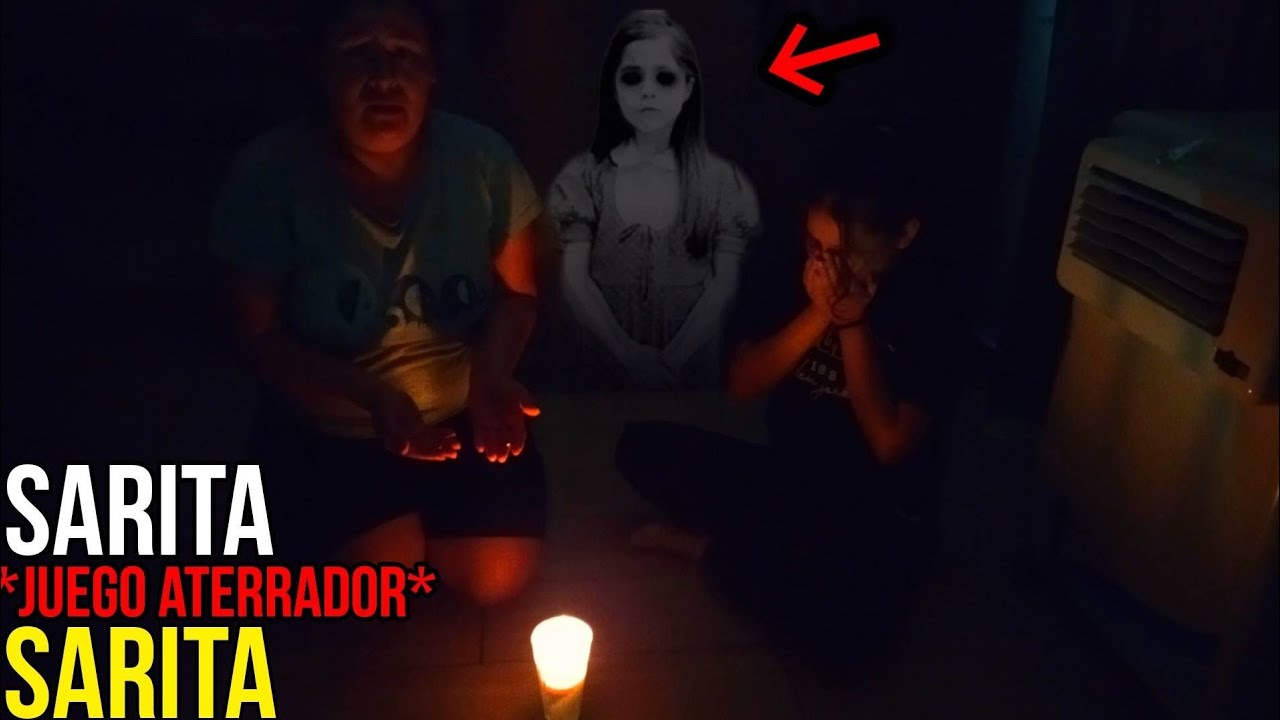 NUNCA *JUEGUES A SARITA* *SARITA*  O PODRIAS M0R1R💀 ALGO MALO NOS VA A PASAR😭 (terrorifico)