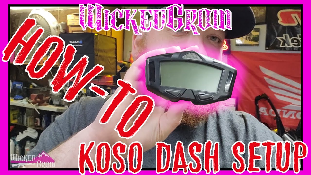 Honda Grom Koso Dash Speedo Install | How-To