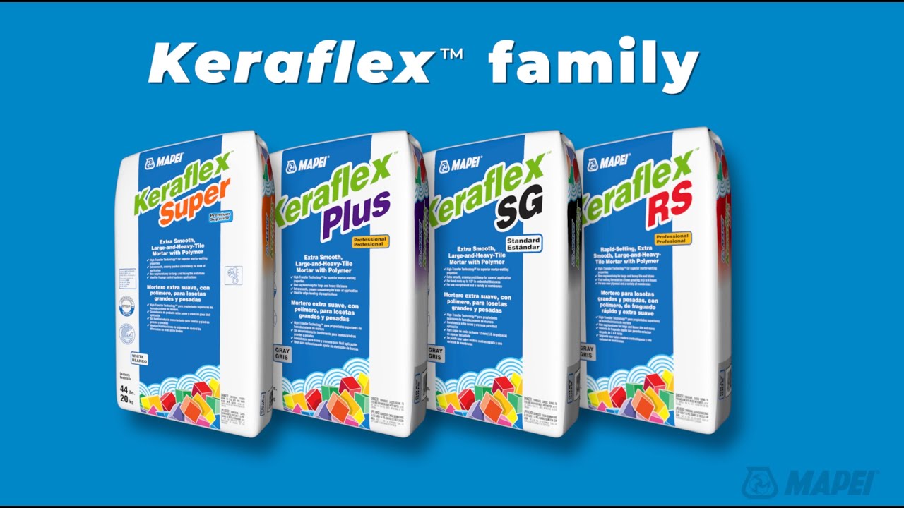 Keraflex mortars with High-Transfer Technology