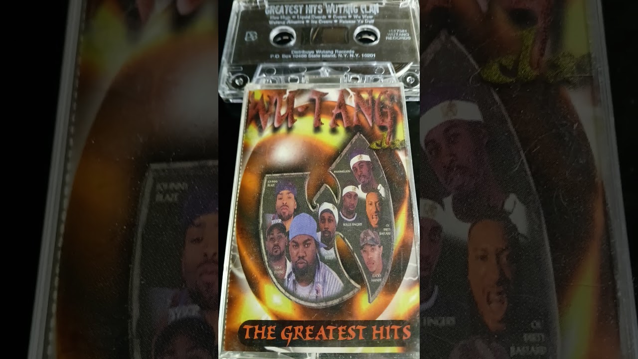 WU-TANG CLAN - C.R.E.A.M. (THE GREATEST HITS) RAP CASSETTE TAPE CLASSIC ALBUM NEW YORK