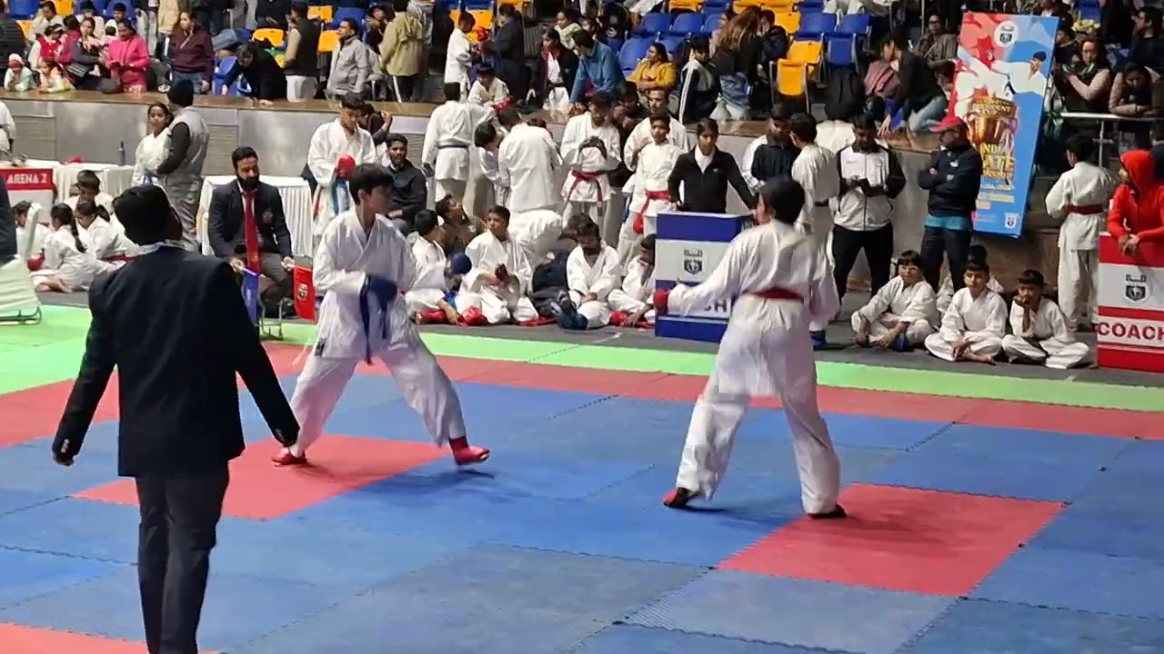 3rd President Cup, Ayushman Thakral, Kumite, Silver Medal