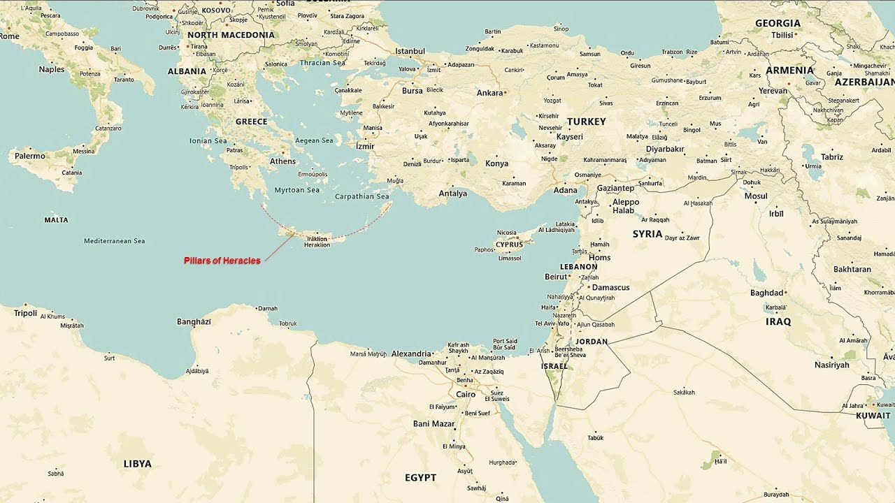 Did Plato Hide a Secret Map?  The Pillars of Heracles Revealed!