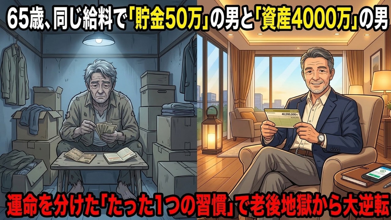 「同僚への見栄とプライド」を定年直前で捨てた60代男。水筒を持参し格安SIMに変えるケチな生活を始めたら、そこは貯金ゼロの絶望が消え去る夫婦の天国だった 【シニア朗読雑学】