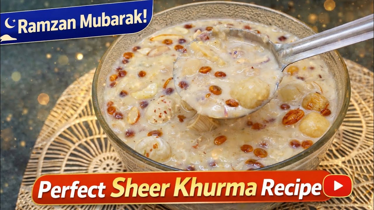 Ammi Ke Haath Jaisa Sheer Khurma🥰 | Ramzan & Eid Special Recipe	| Nighatkitchenvlog 