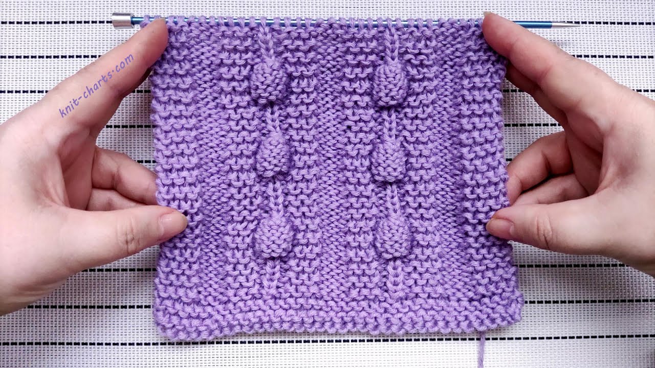 Fancy Stitch Knitting Pattern | Fantasiemuster stricken | Punto fantasia ai ferri | Punto fantasía