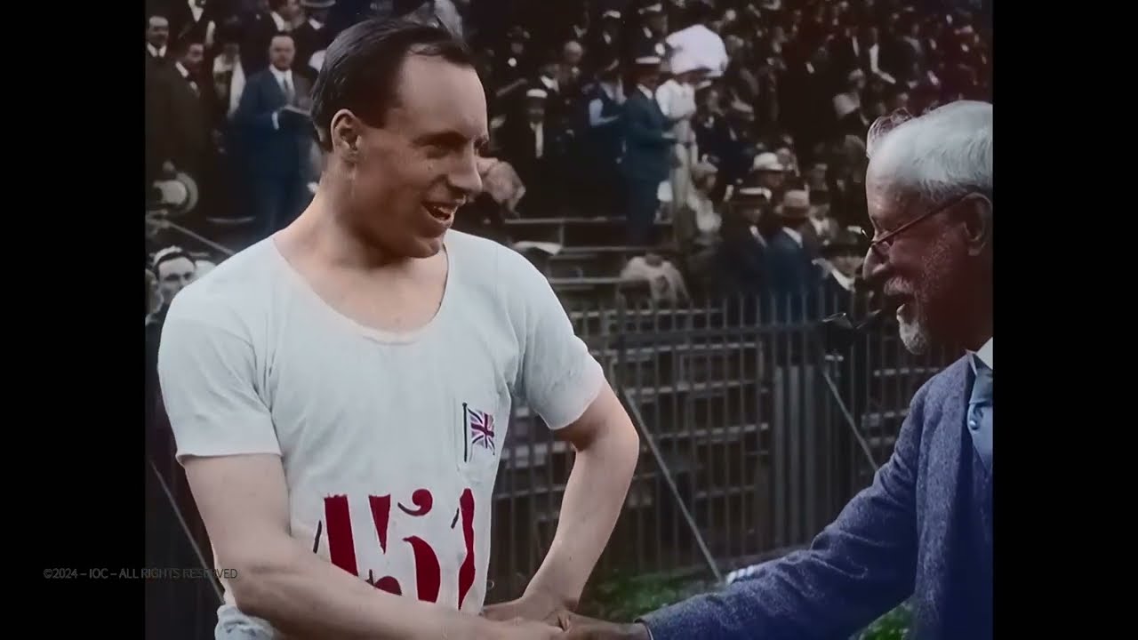 Historic Moments of Paris 1924 Revitalized Through Cloud-based AI