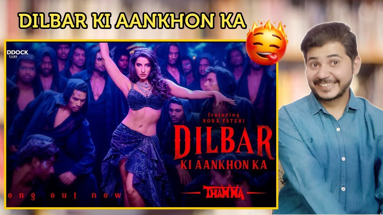 Dilbar Ki Aankhon Ka Thamma ONE TAKE Reaction | Nora Fatehi 🔥