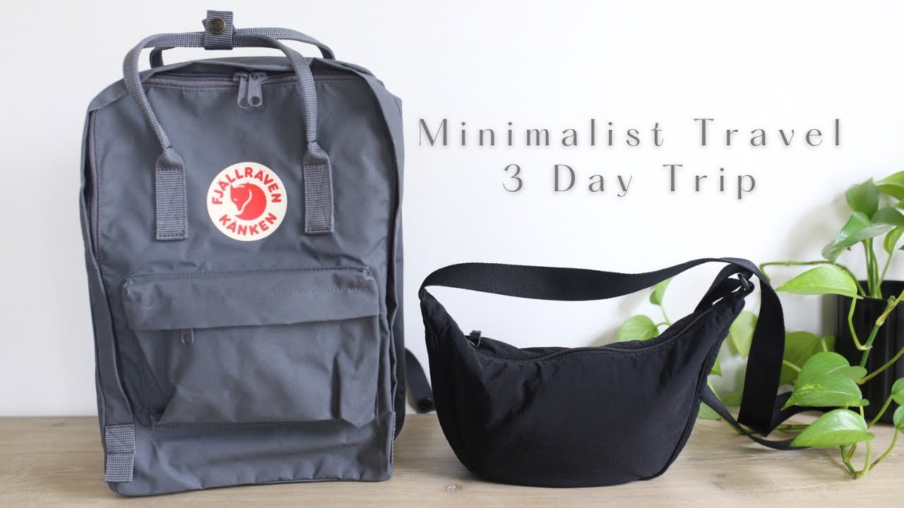 Minimalist Pack With Me | 3 Day Trip
