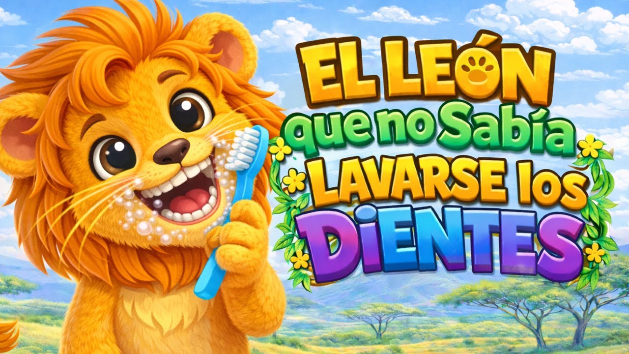 🦁 El León que Aprendió a Lavarse los Dientes 🪥 | Cuento Infantil | Zoo Cuentos