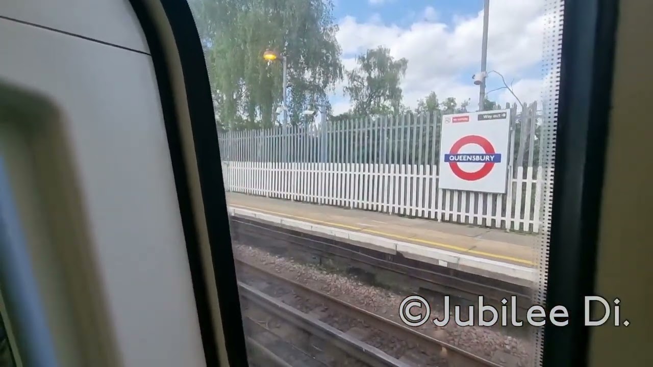 Journey + PM Mode: Jubilee line 1996TS from Wembley Park to Stanmore.