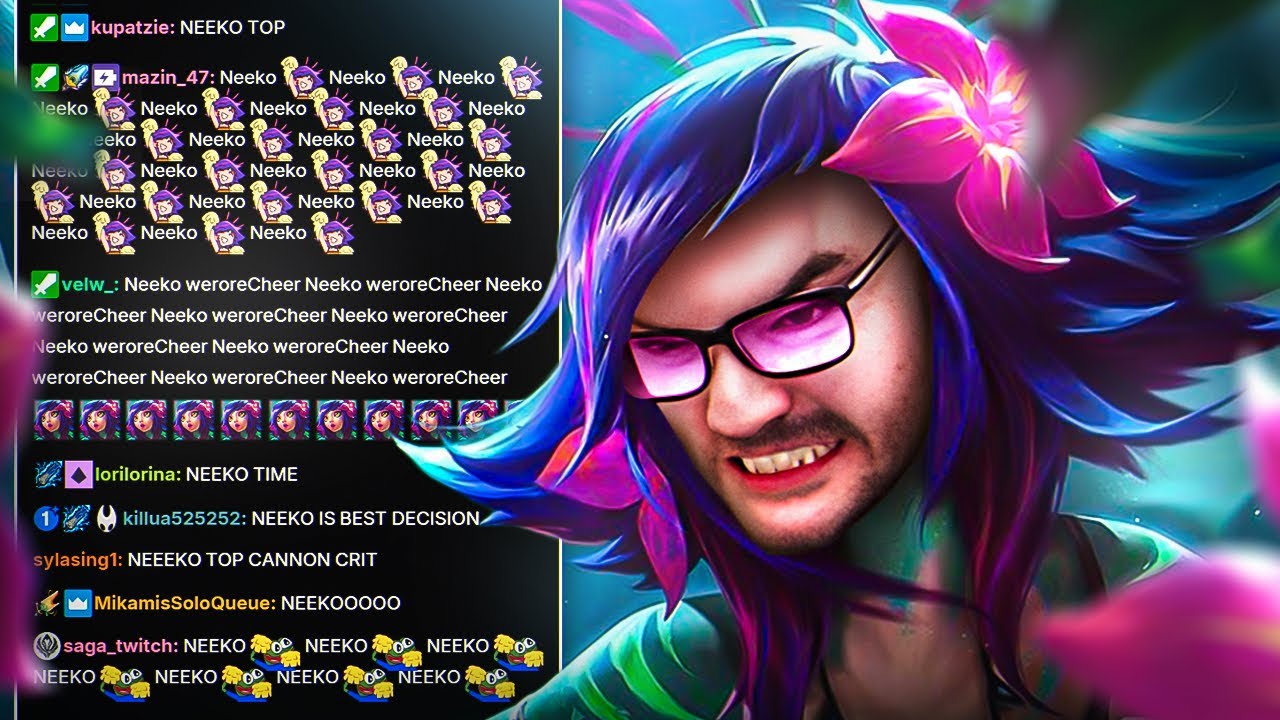 CHAT FORCED ME TO PLAY NEEKO TOP LANE