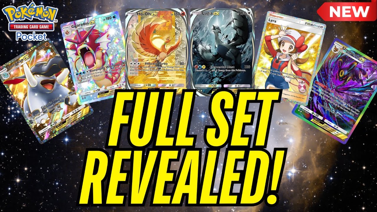 FULL SET REVEALED! WISDOM OF SEA & SKY - POKEMON TCG POCKET!