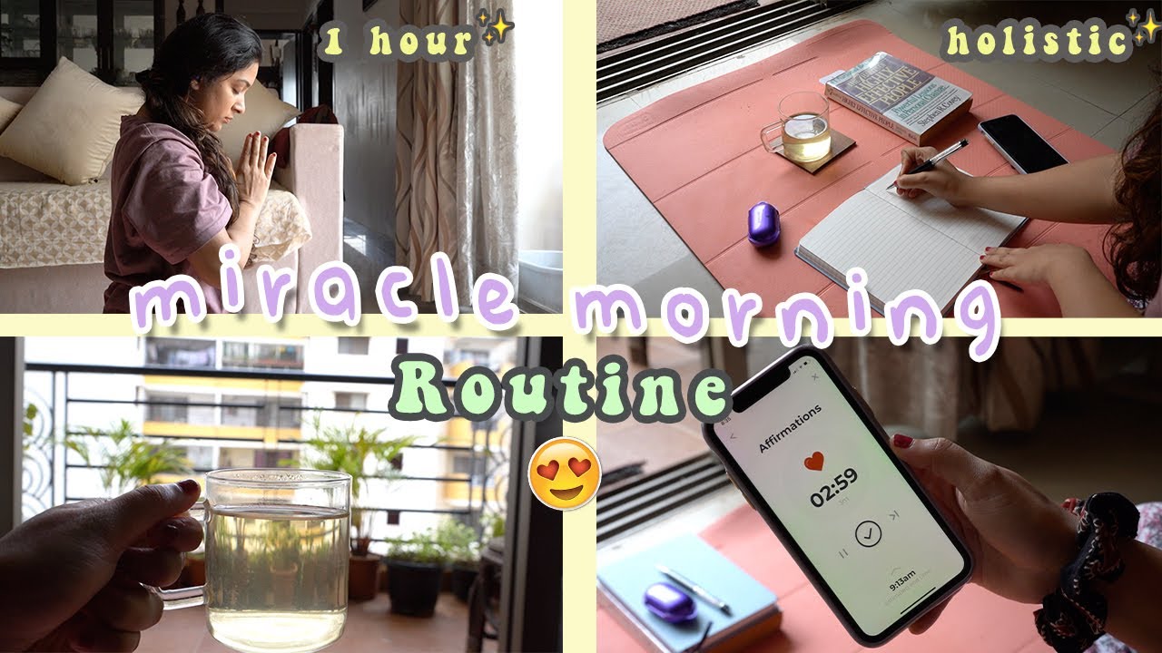 *1 Hour* early Morning Routine | mindful & holistic | inspired by the 