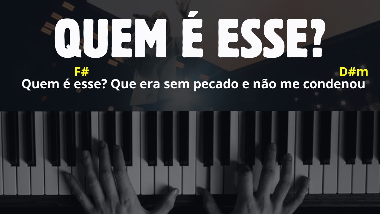 Quem é Esse? - Julliany Souza - Aula de Teclado