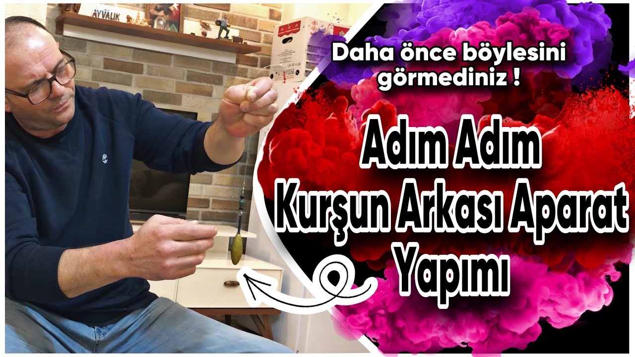 ADIM ADIM KURŞUN ARKASI YAPIMI | ÇOK BASİT !