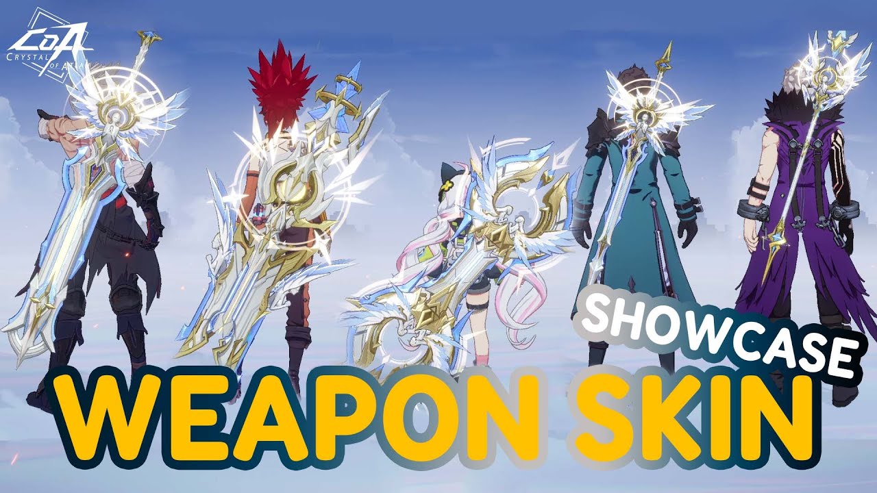 All weapon skin showcase | Crystal of Atlan