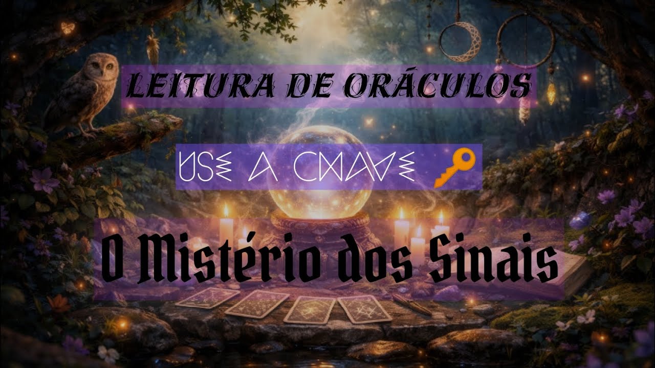📖O Mistério dos sinais 🔑 Use a chave