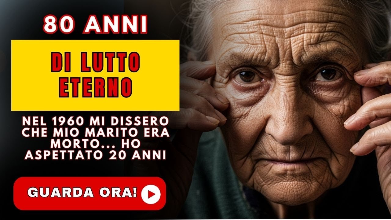 DISSERO CHE MIO MARITO ERA MORTO NEL 1960…HO VISSUTO 20 ANNI IN LUTTO PER CRESCERE I FIGLI DA SOLA