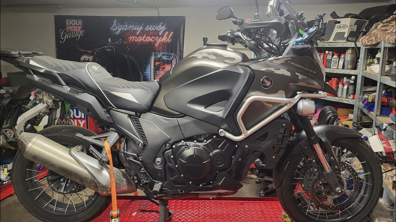 Honda VFR 1200X pełen przegląd na 48 tyś km.