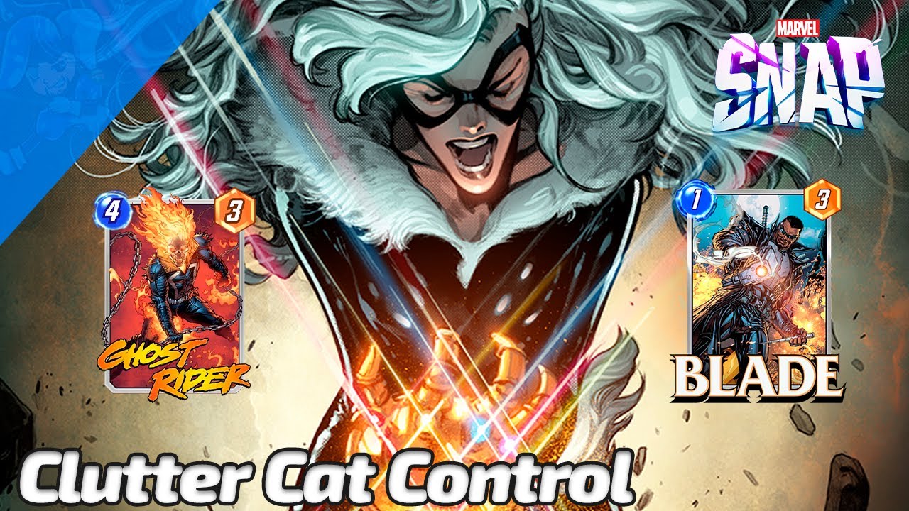 Black Cat is BUFFED! Clutter Cat Control - Marvel SNAP Gameplay & Deck Highlight