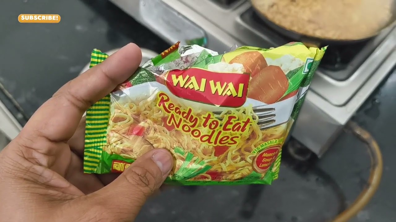 Wai Wai Noodles 🍲 Soup with Arvind Sharma 