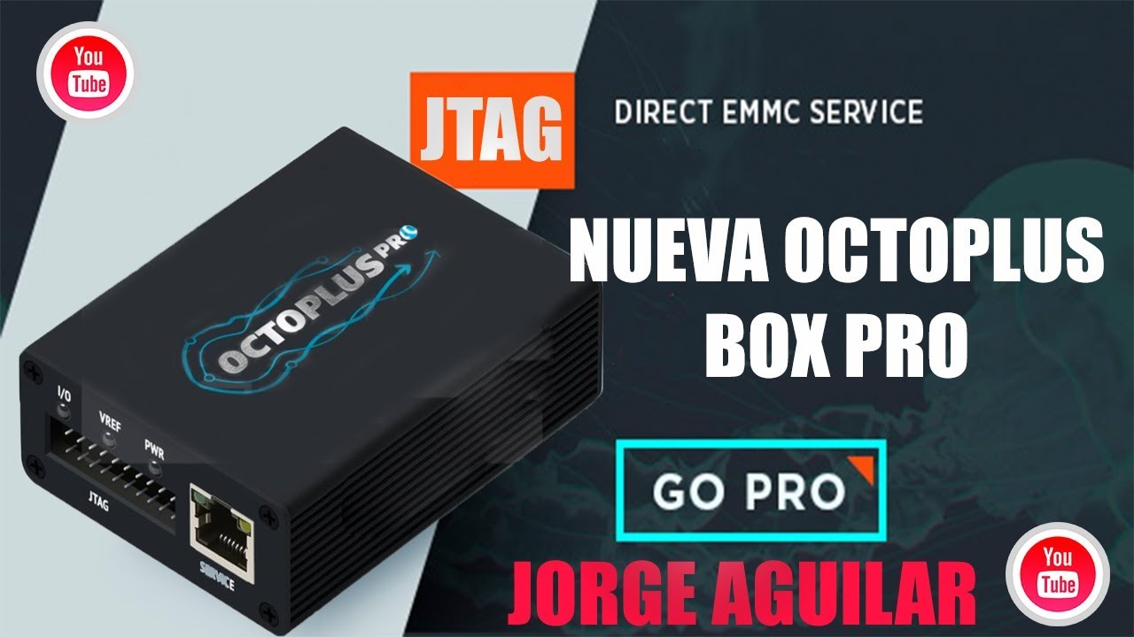NUEVA Octoplus PRO BOX con emmc y jtag integrado