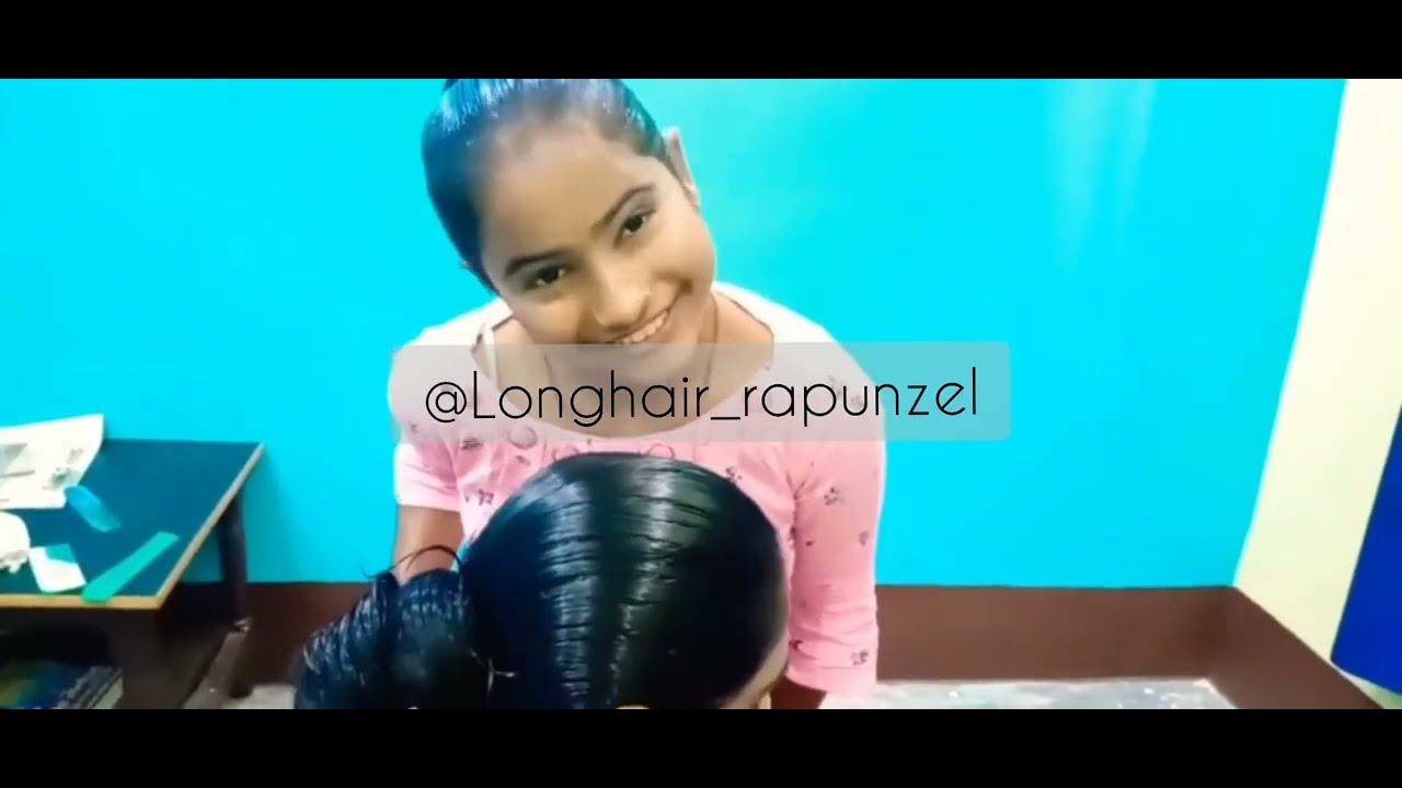 Parul Singh Long Hair Play | Mesmerizing Hair Care & Relaxing ASMR | Licking Hair