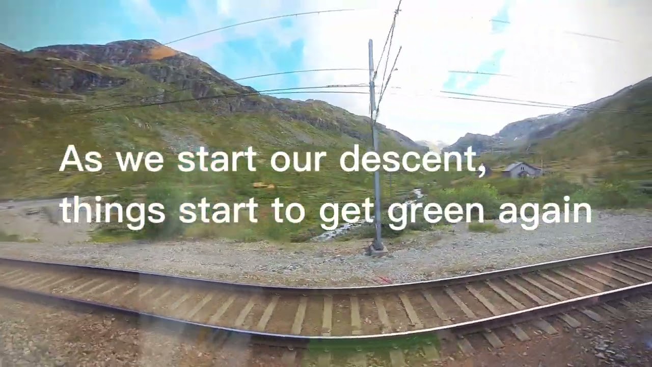 Oslo to Bergen Train Journey