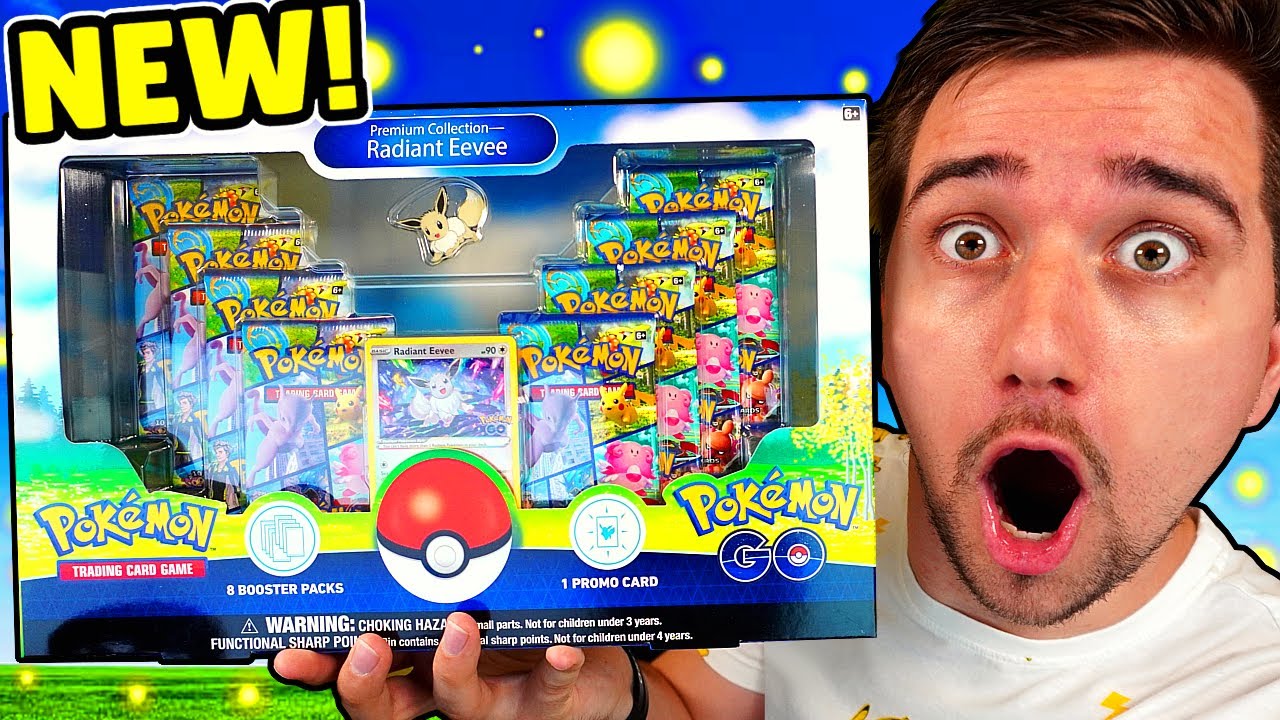 POKÉMON GO SHINY RADIANT EEVEE! 😱 Premium Collection! | POKÉMON CARD OPENING
