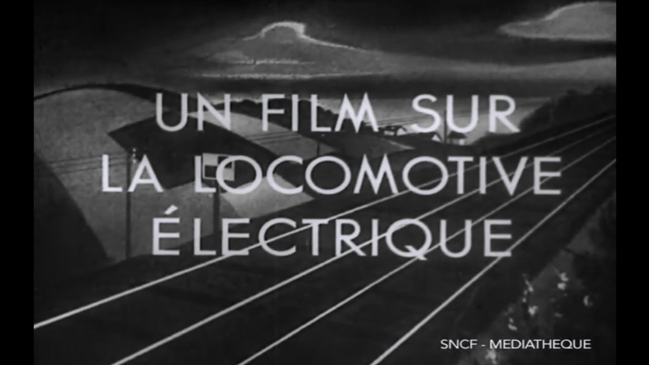 Un film sur la locomotive éléctrique: la 2D2-5500 (1946)