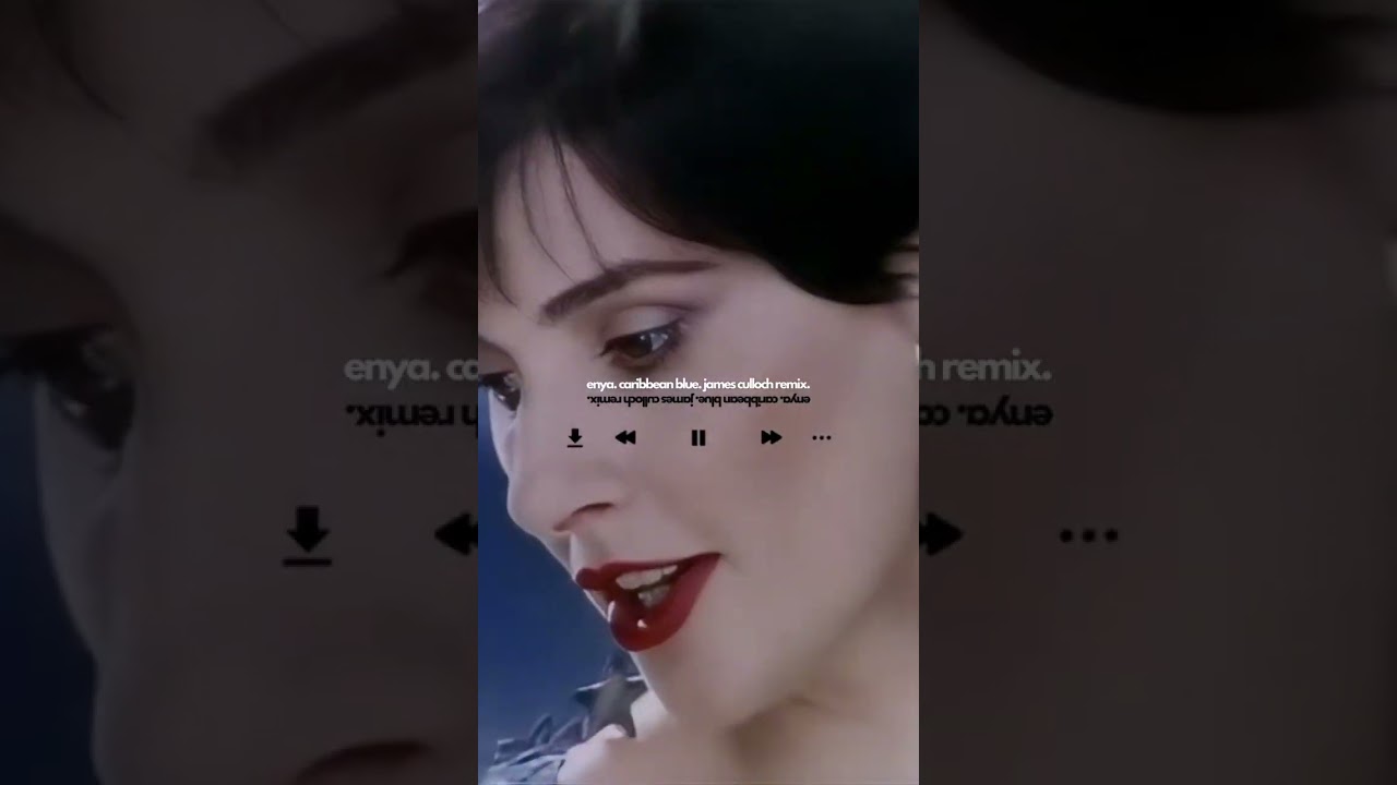 After reading this about Enya, I had to try... | Caribbean Blue (James Culloch Remix)