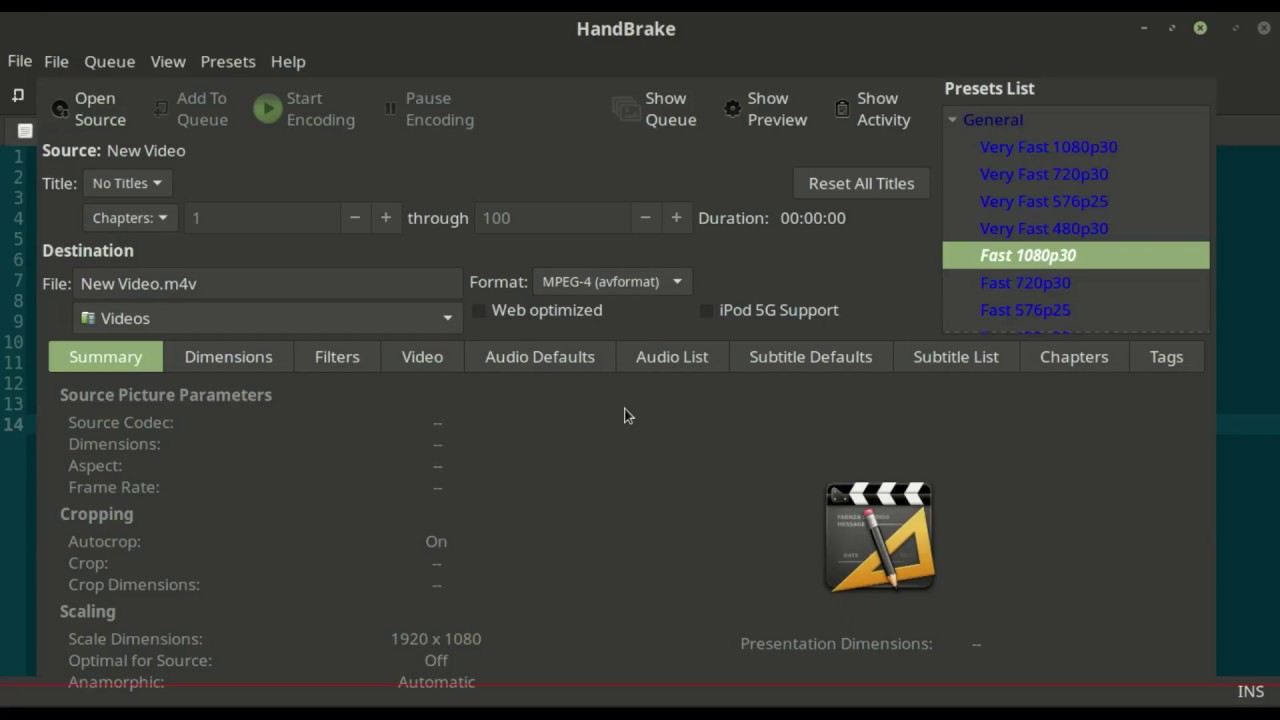How to install HandBrake in Ubuntu - linux mint - kali inux