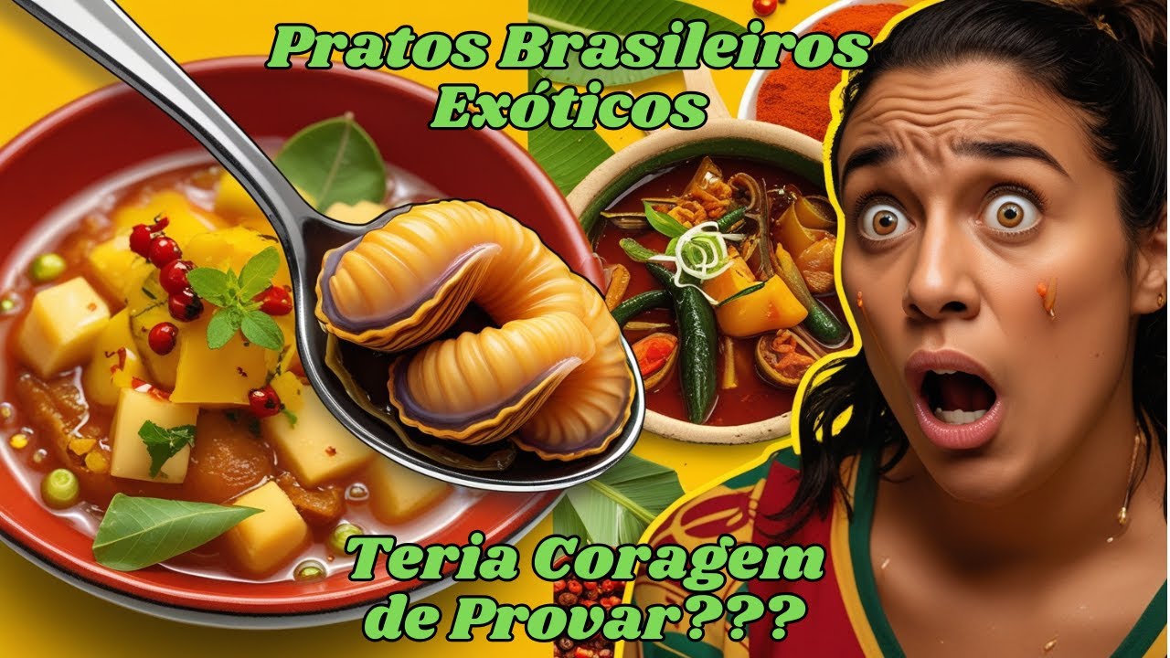 As 10 comidas Brasileiras mais ex&oacute;ticas