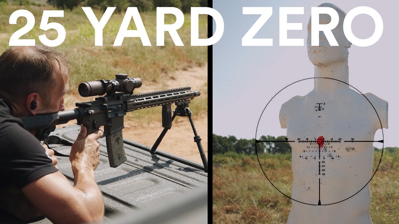 BEST LPVO Combat Rifle Zero? | 25 Yards