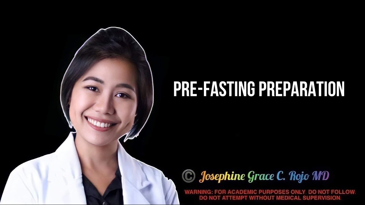 PRE-FASTING PREPARATION | WAZZUP DOC LIVE | #TheDietDoktora #Lowcarb #Fasting #NaturalHealing #LCF
