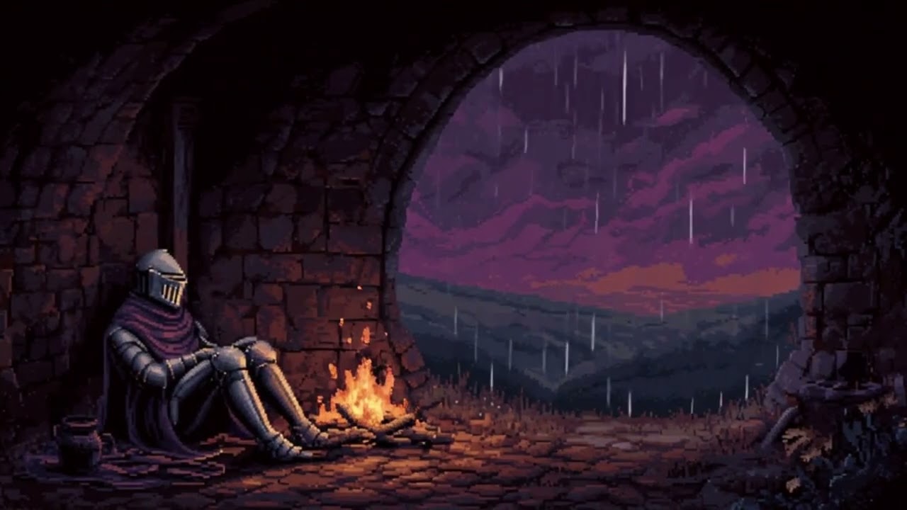 Rest... The rain is kind