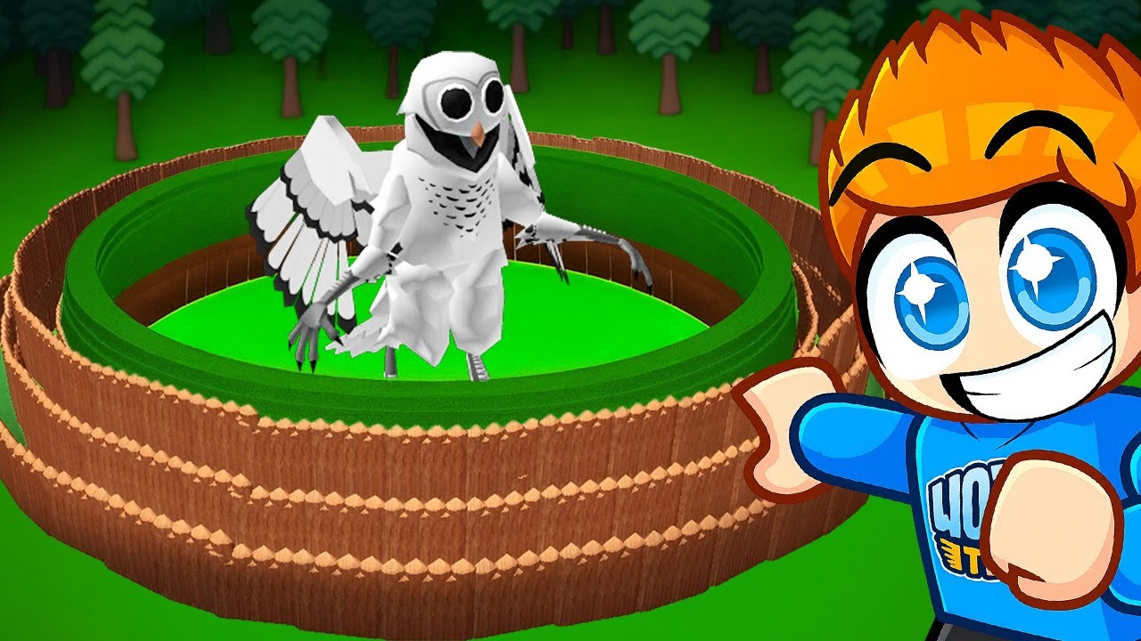 ZAMKNĄŁEM STRASZNĄ SOWĘ w PUŁAPCE ⛓️ aby PRZETRWAĆ 100 NOCY 🌙 W LESIE w Roblox!